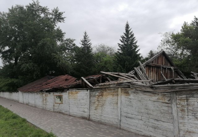 «Сарай с деревянными колоннами» в центре Омска, в котором лечился Достоевский, спасут от сноса