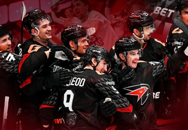 Авангард победа коллаж: ХК Авангард