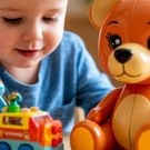 ребенок: ребенок, игрушка