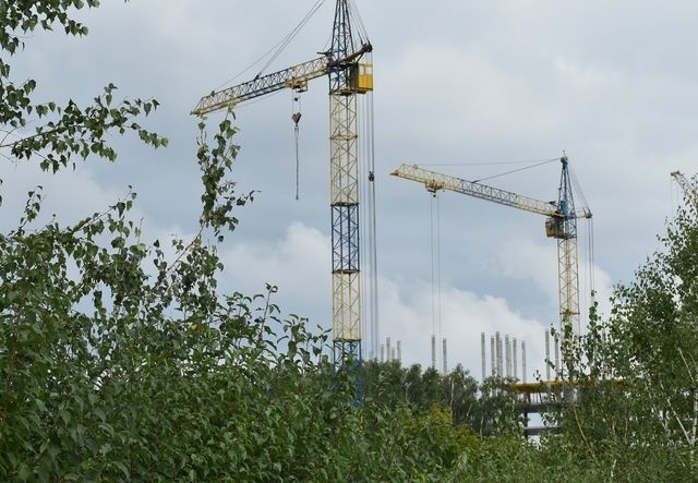 стройка, строительство, строительный кран