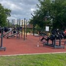 тренажеры, спортплощадка: спорт