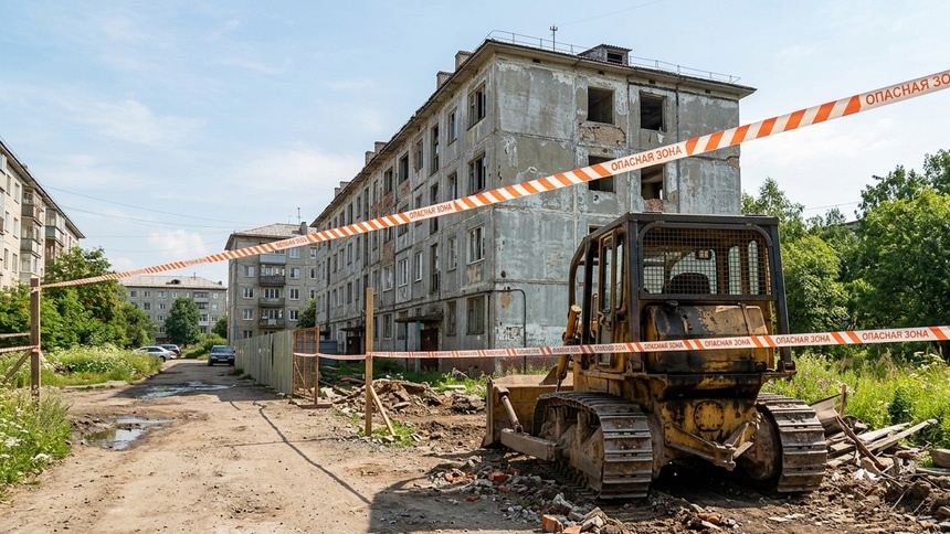 Снос, КРТ: снос