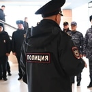 Сотрудники полиции несут службу в СКК Блинова - 1: полиция