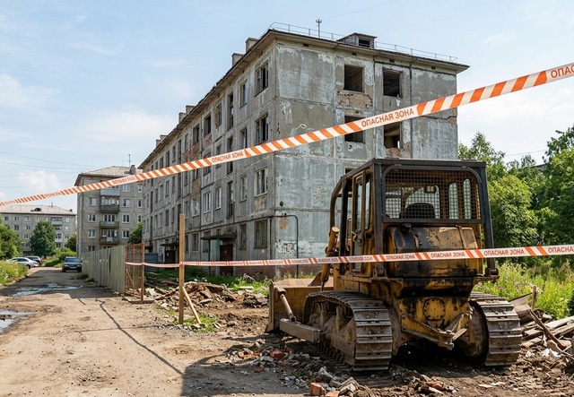 Снос, КРТ: снос