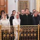 Хоценко с женой: Рождество, служба
