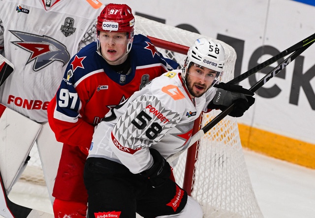 Матч ЦСКА - Авангард, Максим Лажуа: ХК Авангард, Максим Лажуа