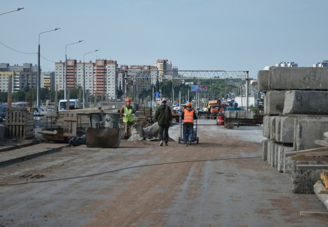 ремонт моста у Телецентра: ремонт моста