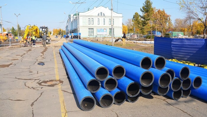 Трубы: водоканал