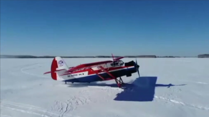 В Омске протестировали самолет для суровых условий Арктики