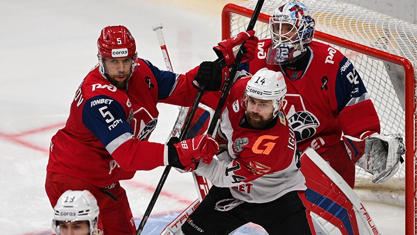 Матч Локомотив - Авангард: ХК Авангард