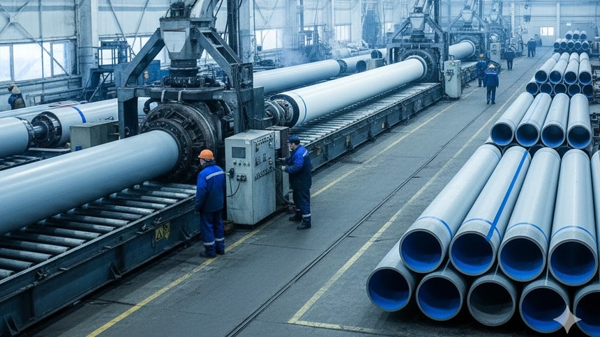 Завод труб: трубы, завод
