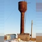 Водонапорная башня: вода