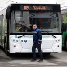 автобусы_маршрут 109_весна: автобусы, общественный транспорт