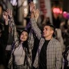 Молодежь на Любинском проспекте в Омске: молодежь