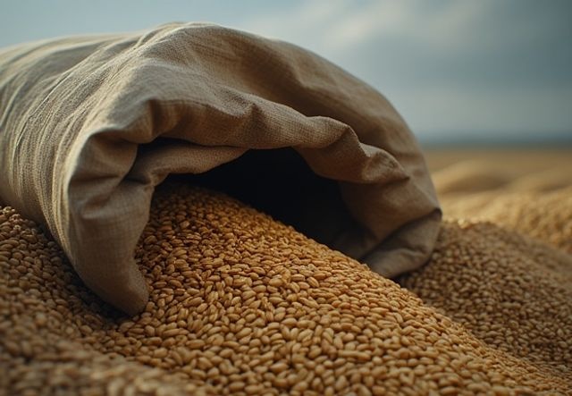 В Омской области собрали так много зерна, что его некуда девать