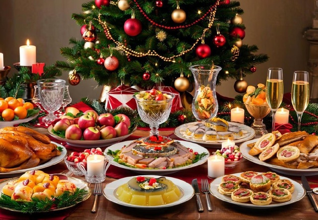 «Не трогай, это для Нового года!»: сколько стоит накрыть праздничный стол в Омске