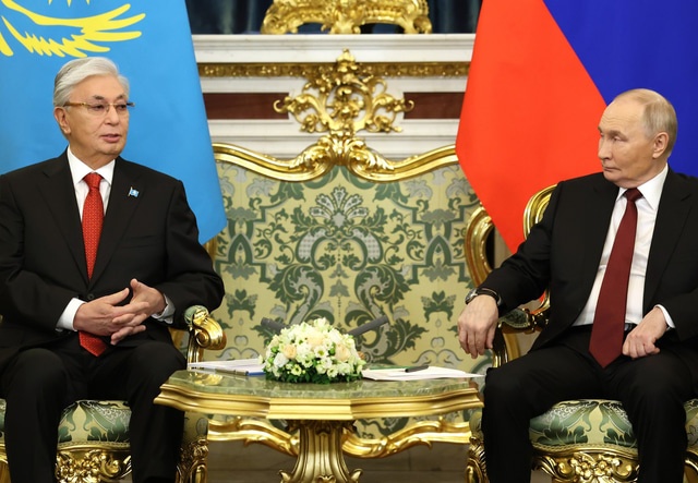 Владимир Путин и Касым-Жомарт Токаев: Владимир Путин, Касым-Жомарт Токаев