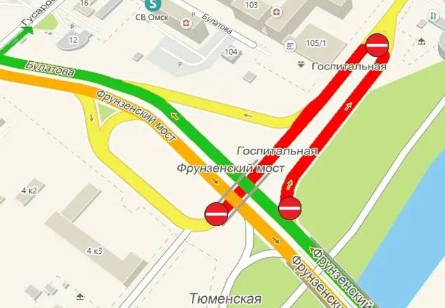 В центре Омска на несколько дней перекроют улицу