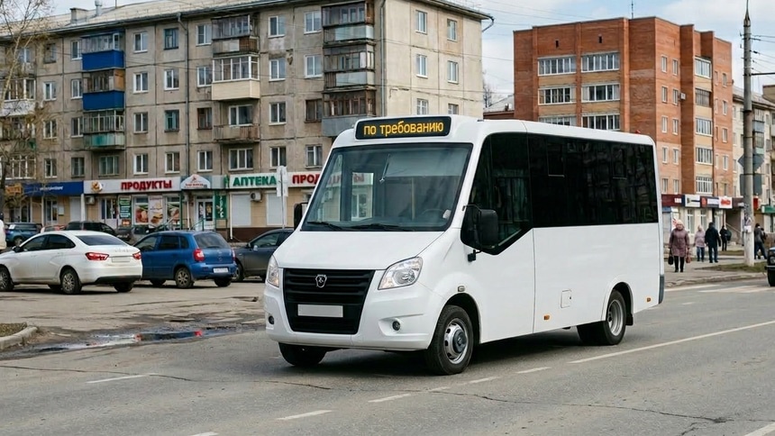 Пустая маршрутка (без номеров)): Маршрутка