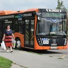 оранжевый автобус: автобусы