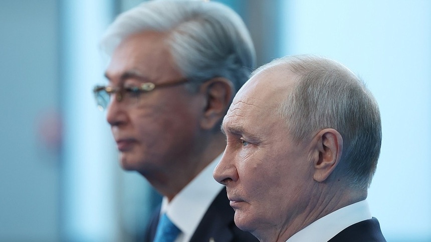 Касым_Жомарт Токаев-Владимир Путин