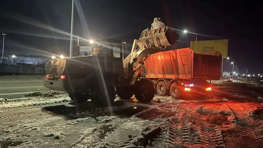 уборка снега