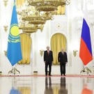 Флаги России и Казахстана: флаги