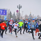 Зимний марафон: бег, забег