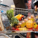 продуктовая корзина: продукты
