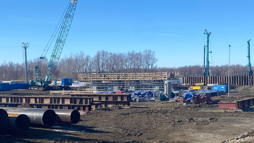 Северный обход, мост: Северный обход, Строительство