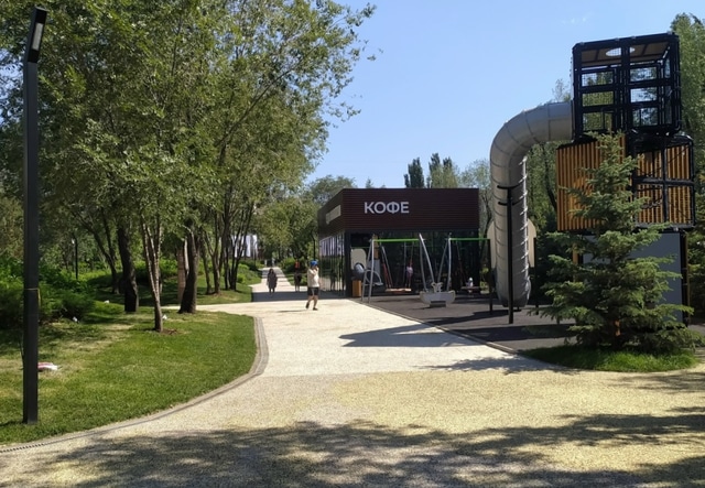 сквер Сердце Омска