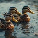 Утки: животные
