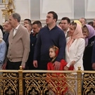 Хоценко в соборе: Пасха