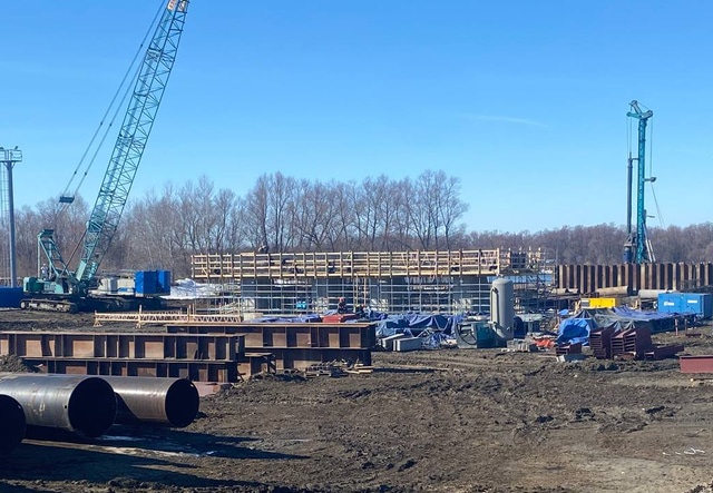 Северный обход, мост: Северный обход, Строительство