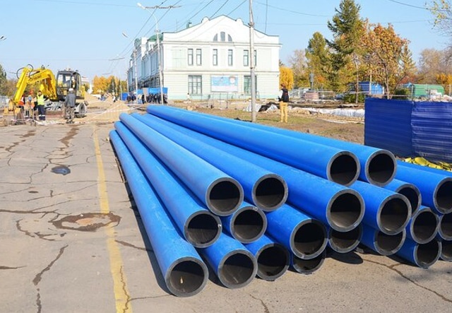 Трубы: водоканал
