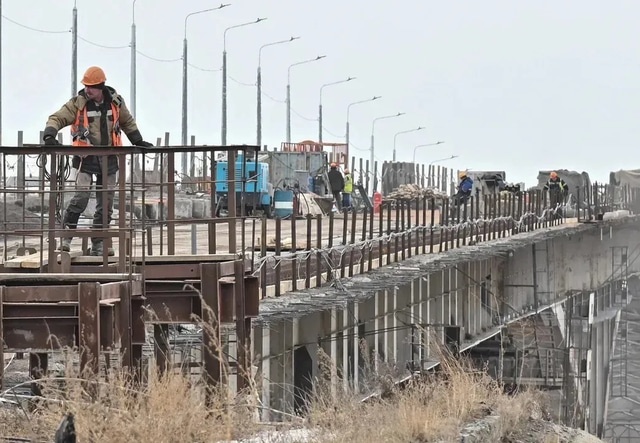 Мост 60-летия ВЛКСМ ремонт