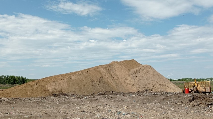 На берегу Иртыша в Омской области сдают землю для добычи песка